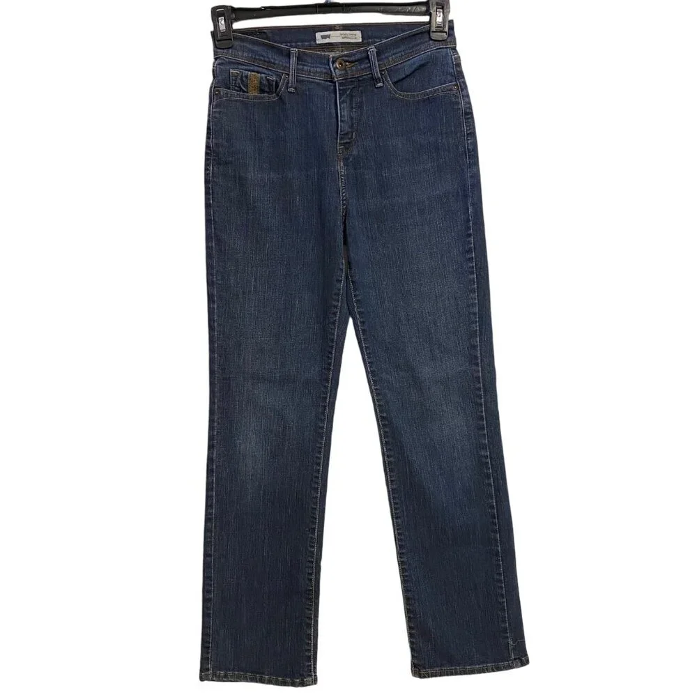 LEVIS 512 PERFECT SLIMMING STRAIGHT‎ LEG JEANS size 28